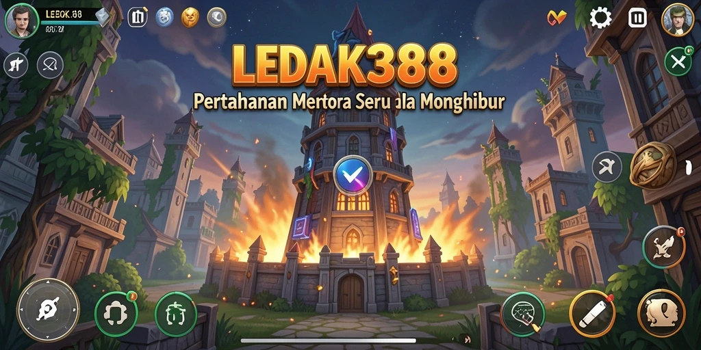 Gameplay seru dan grafis menawan di LEDAK388.
