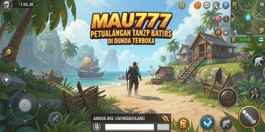 Tampilan gameplay yang menakjubkan di dunia terbuka MAU777.