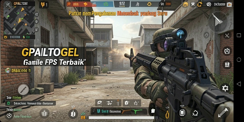 Tampilan menegangkan dari gameplay OPALTOGEL di medan perang.