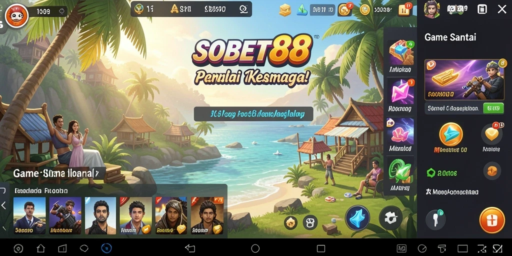 Tampilan menarik dari gameplay SOBET88 yang menghibur.
